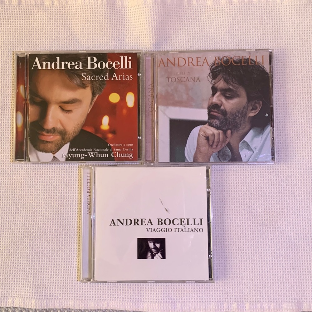 CDS 3 for 1 price Andrea Bocelli